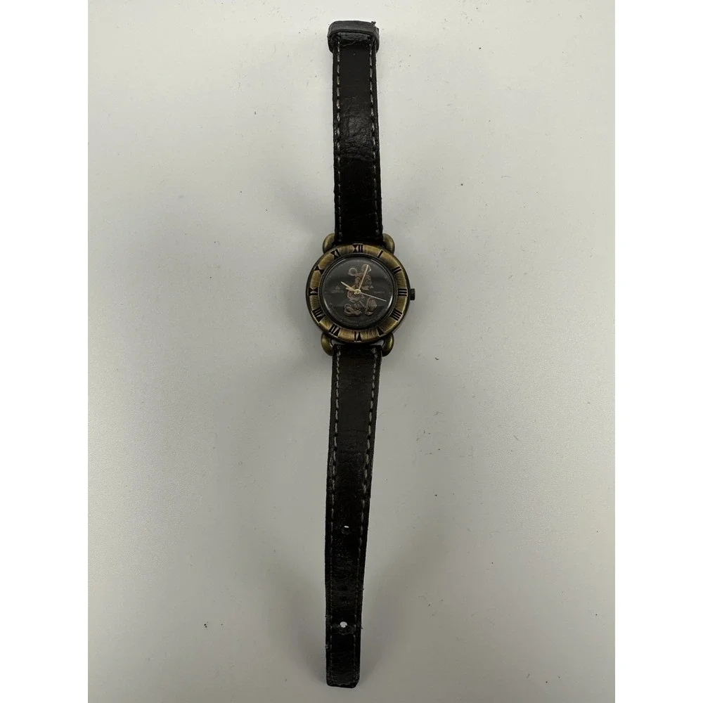 Lorus V811-4290 Disney Mickey Mouse‎ Vintage Ladies Rare New Battery 27MM 6.75
